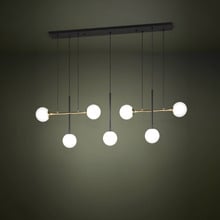 Paz Steel 7 Light Pendant